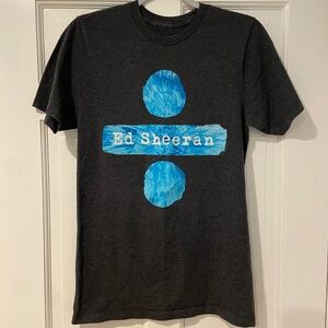 Ed Sheeran Divided Concert Tour 2018 T-Shirt Medium| East Rutherford, NJ